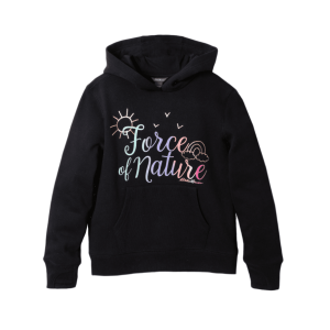 Girls Graphic Camp Fleece Hoodie