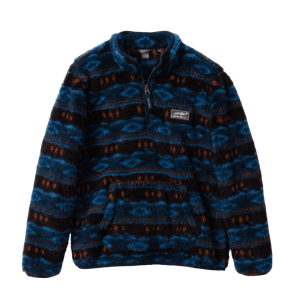 Kids Quest Fleece Plush 1/4-Zip Jacket – Print
