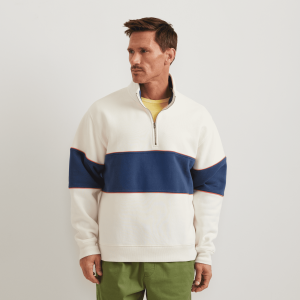 Men’s Vintage Soft 1/4-Zip – Stripe