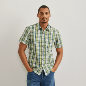 Men’s Short-Sleeve Pack It 3.0 Seersucker Shirt