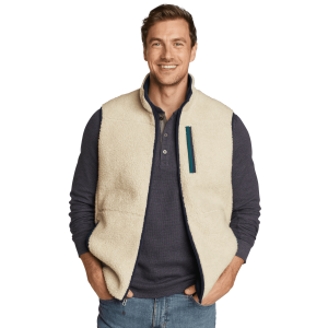 Men’s Chilali Faux Shearling Fleece Vest