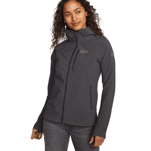 Women’s Sandstone Backbone Grid Shell Hoodie
