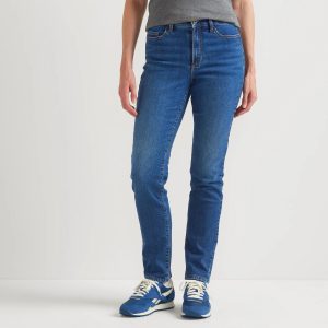 Women’s Venture Stretch Fleece-Lined Slim Straight Leg Jeans