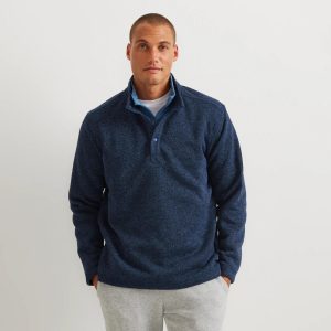 Men’s Radiator Fleece 2.0 Snap Mock Pullover